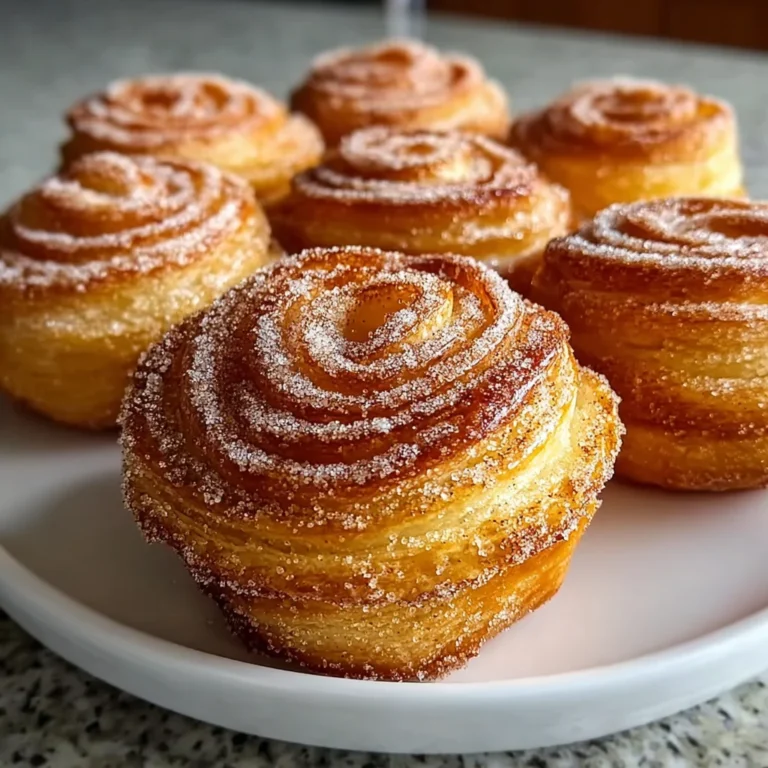 Irresistible Churro Cruffins Recipe | Easy Cinnamon Sugar Pastry Delight