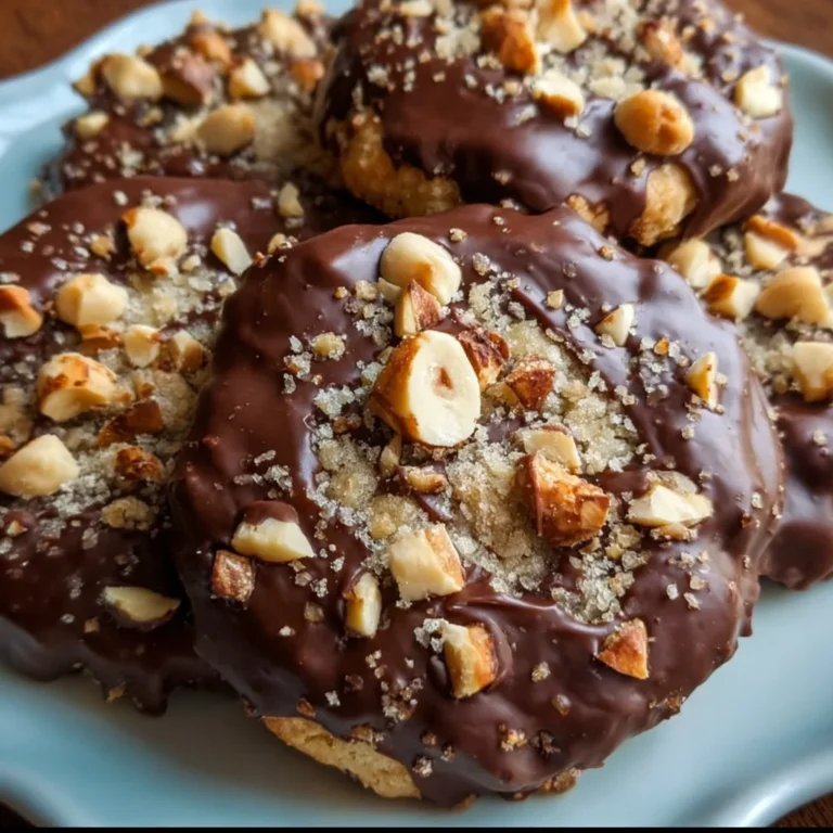 Chocolate Hazelnut Crunch Cookies