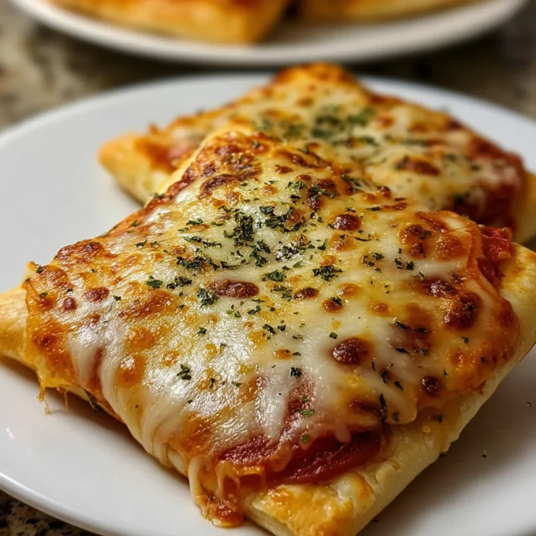 Homemade Easy Cheesy Pizza Pockets – Crispy, Gooey & Kid-Approved!
