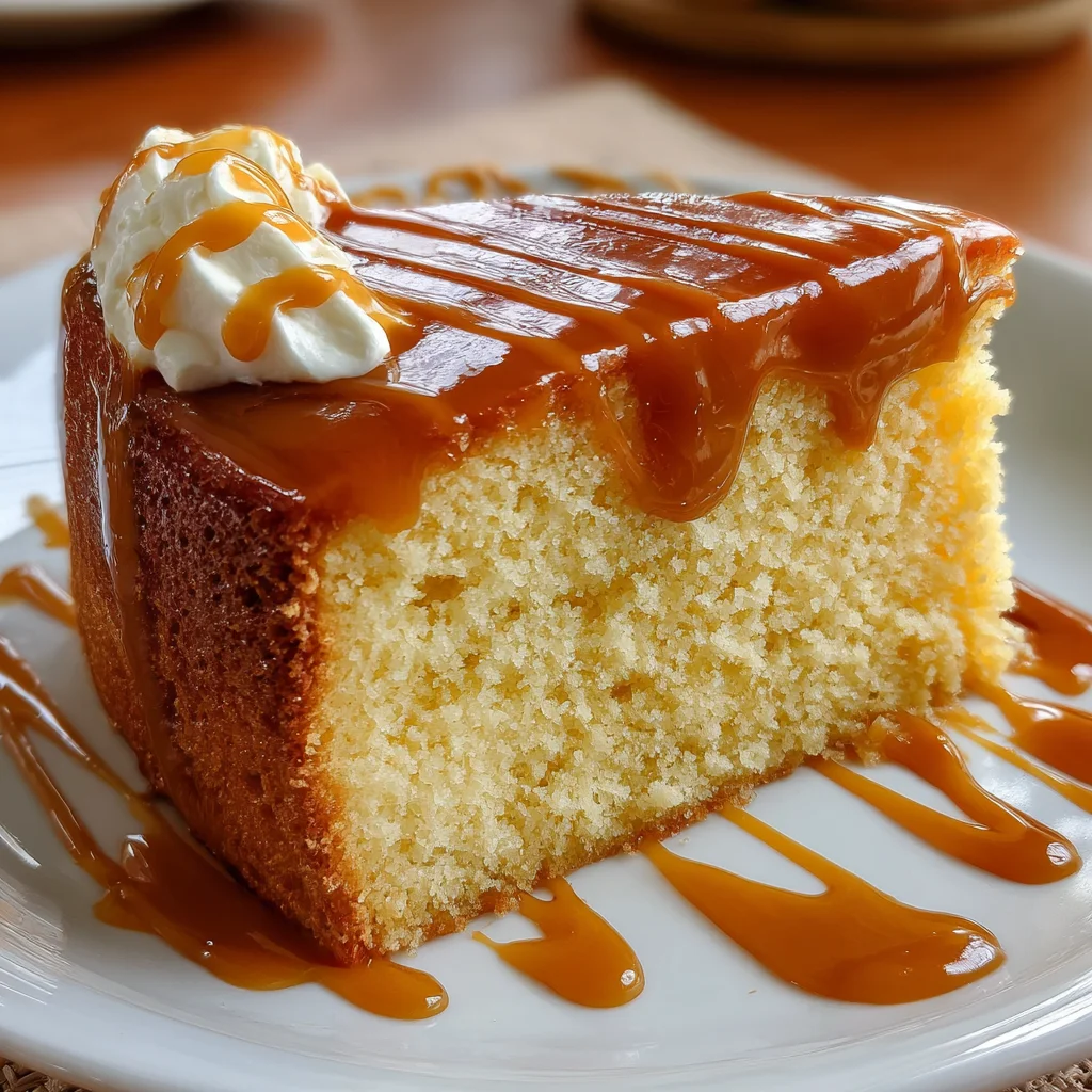 Creamy Caramel Cake – Buttery, Velvety & Totally Irresistible!