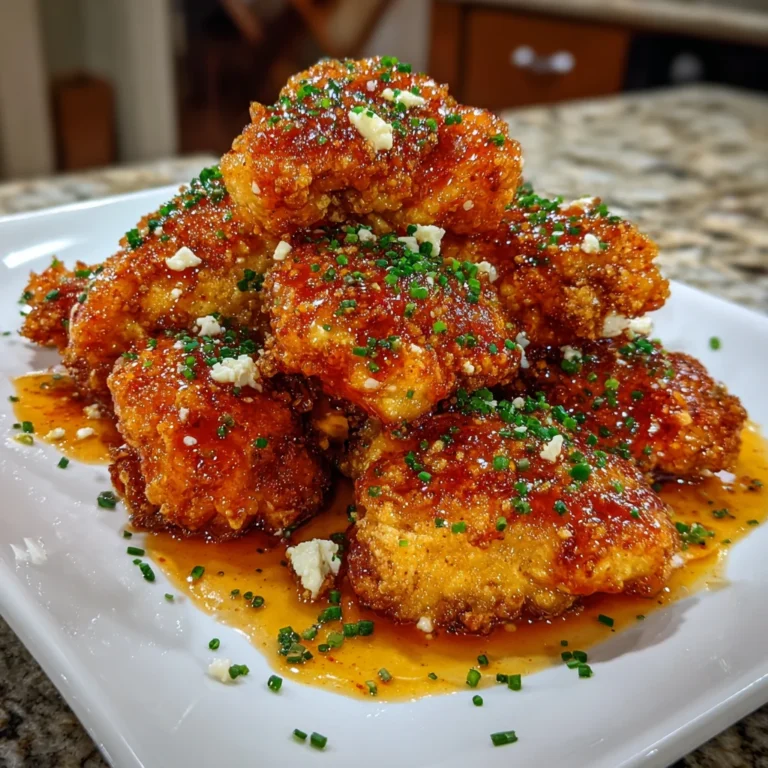 Crispy Hot Honey Feta Chicken – Spicy-Sweet, Golden & Packed with Flavor!