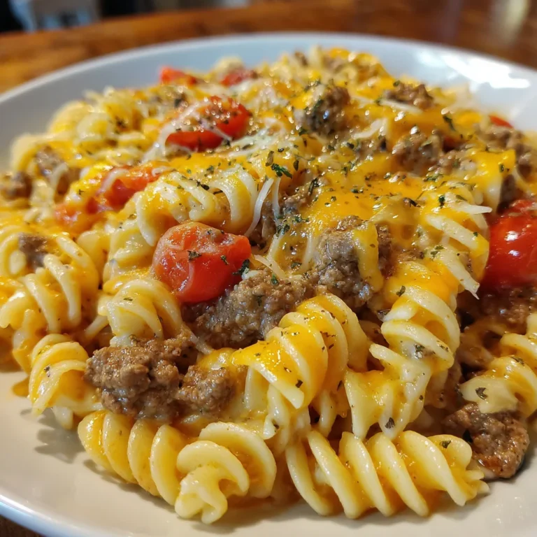 Cheesy Hamburger Casserole Taste – Comfort in Every Bite!