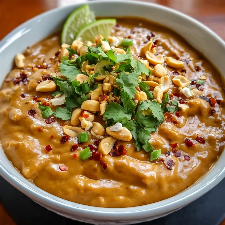 Ultimate Thai Peanut Sauce – Creamy, Spicy & Irresistible!