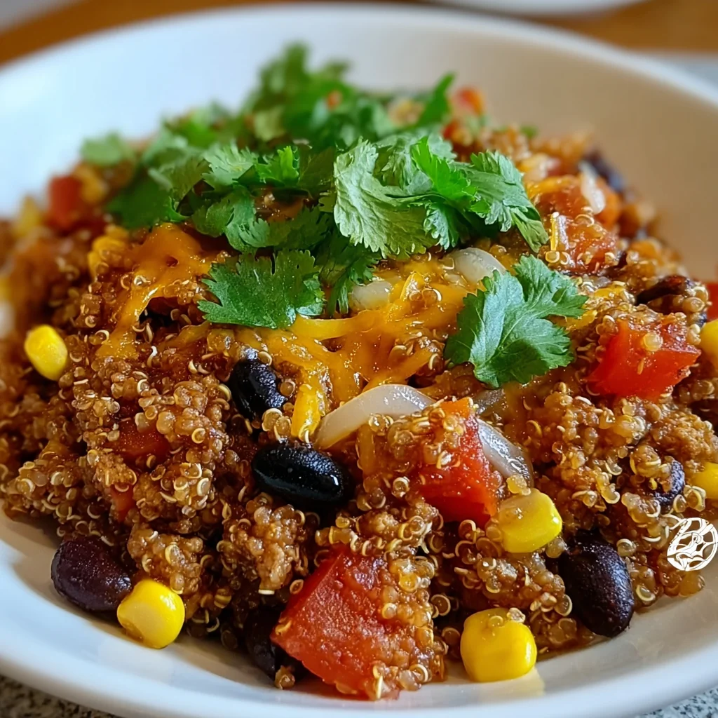 Ground Turkey and Quinoa Casserole | Nutritious, Hearty & Family-Approved!