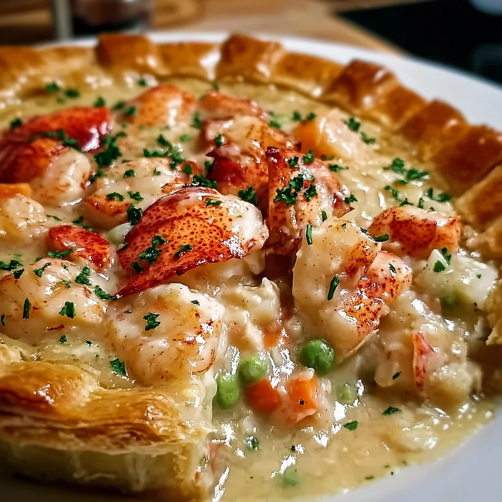 Lobster Pot Pie – A Luxurious Twist on Classic Comfort Food!