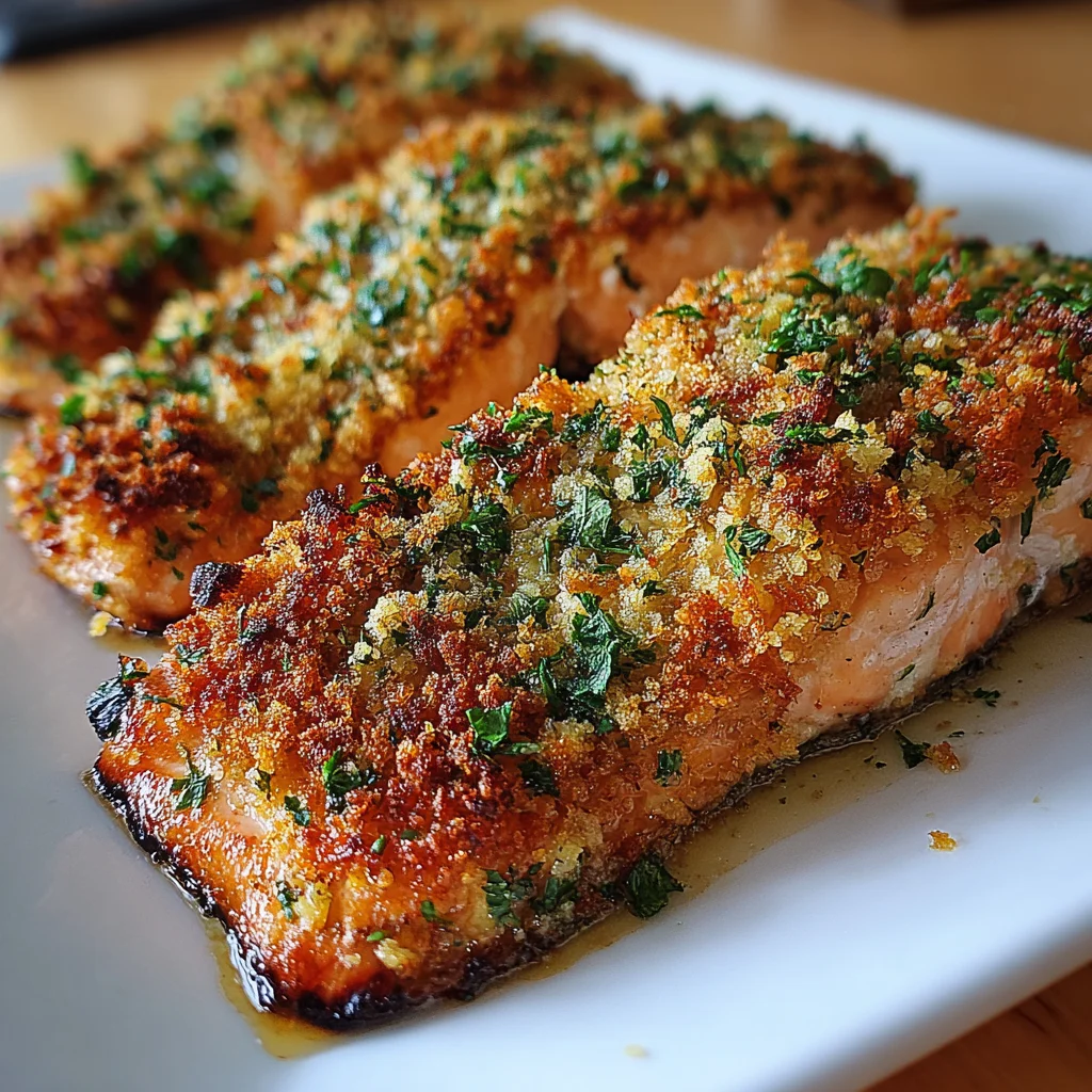 Baked Parmesan Salmon – Crispy, Cheesy & Ready in 15 Minutes!