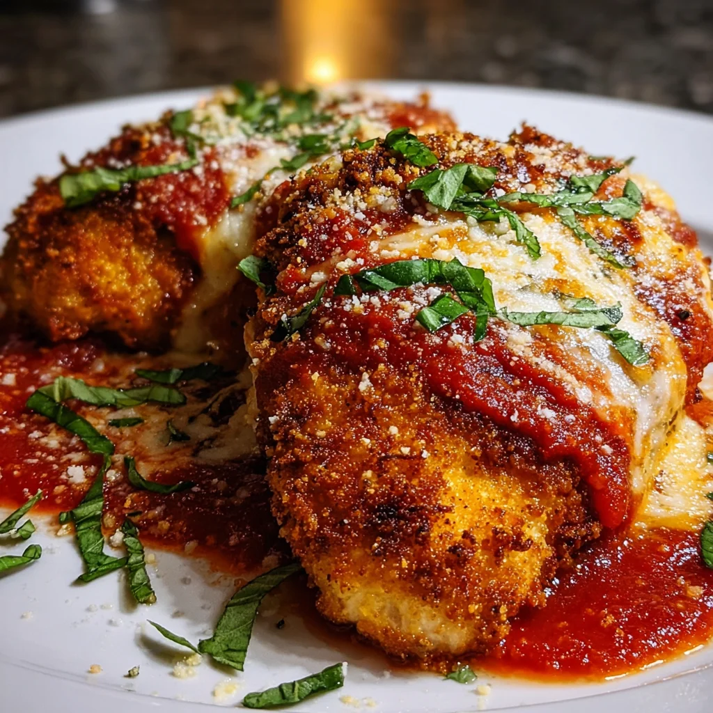 Simple Italian Chicken Parmigiana | Crispy, Cheesy & Classic Comfort!