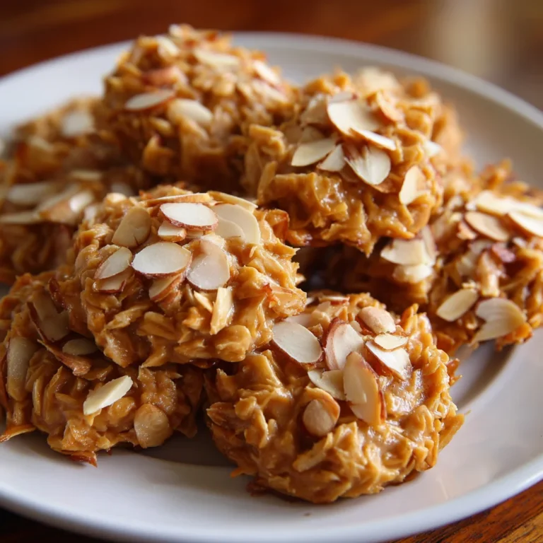 Easy No-Bake Peanut Butter Cookies | Quick, Chewy & Totally Irresistible!