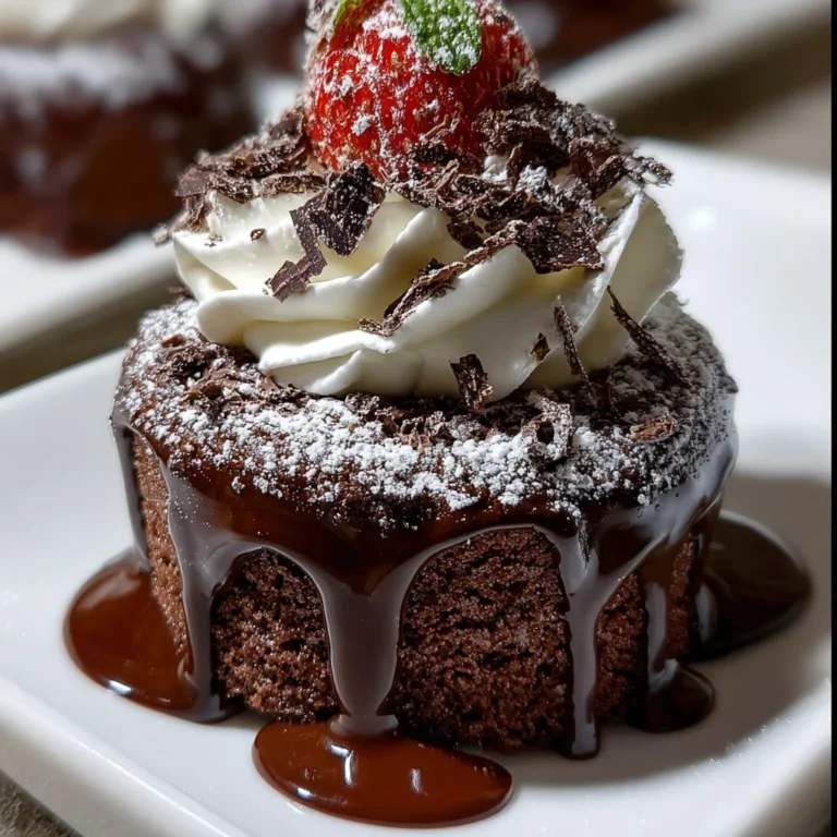 Chocolate Royale Mini Cakes | Elegant, Rich & Bite-Sized Indulgence!