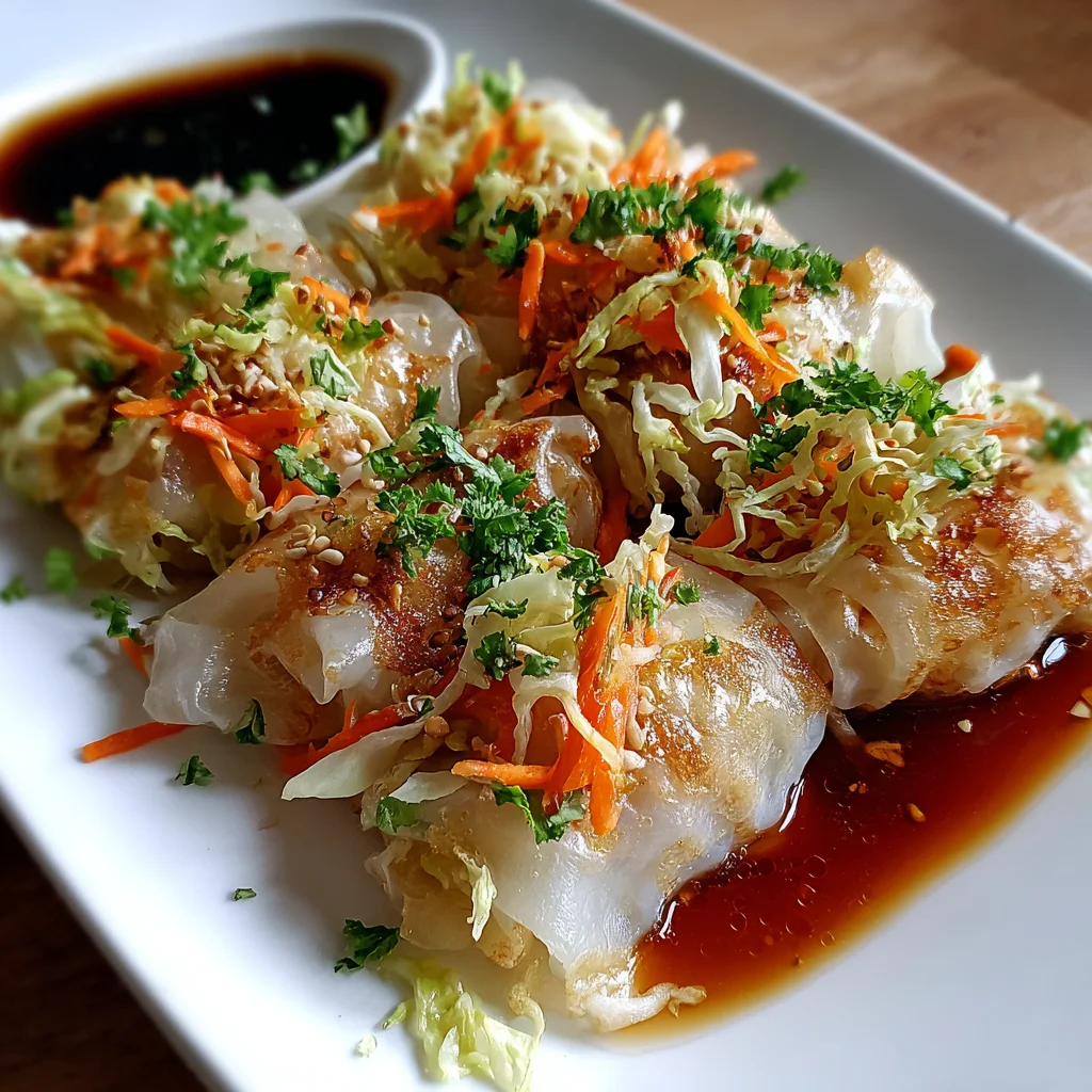 Crispy Rice Paper Dumplings – Crunchy Outside, Savory Inside!