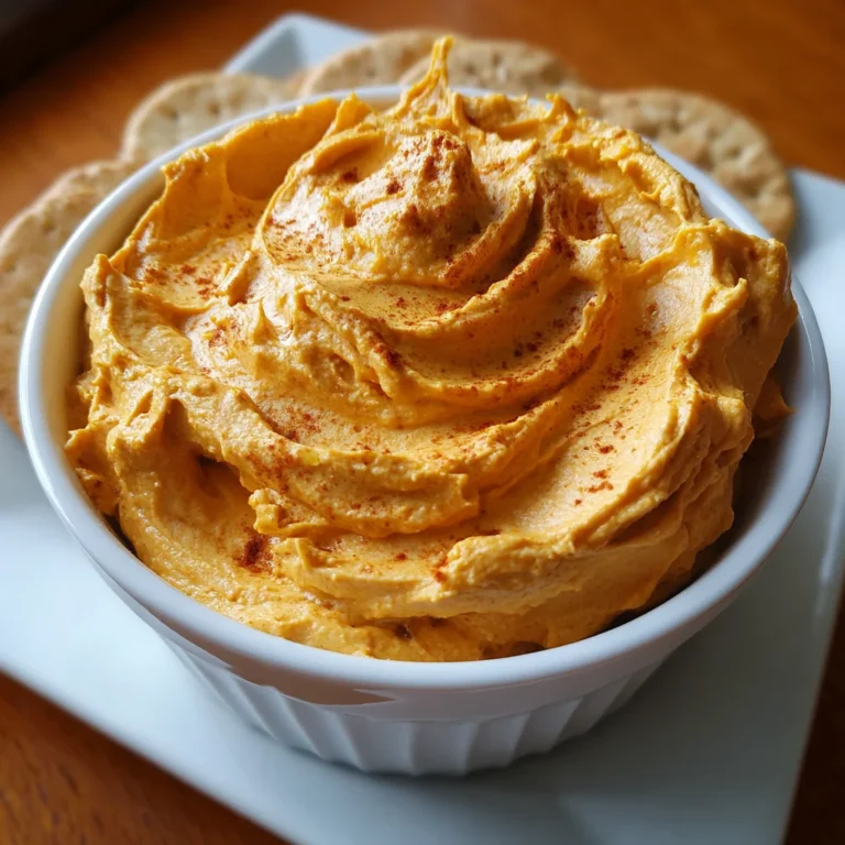 Pumpkin Dip | Creamy, Spiced & Perfect for Fall Snacking!