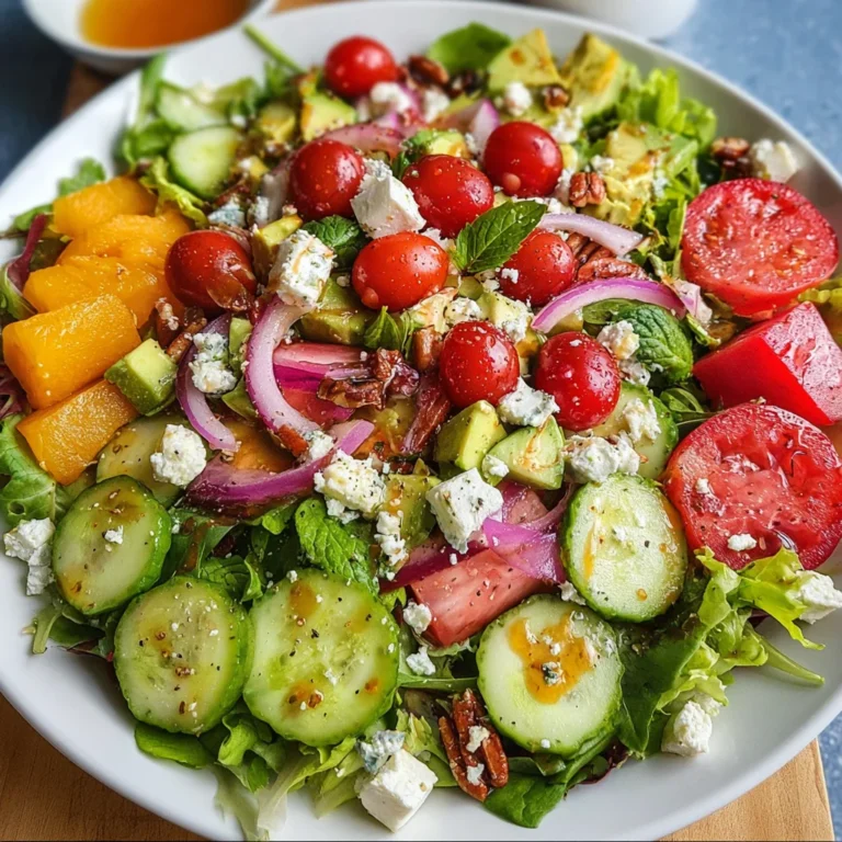 Ultimate Summer Salad – Light, Colorful & Packed with Flavor!