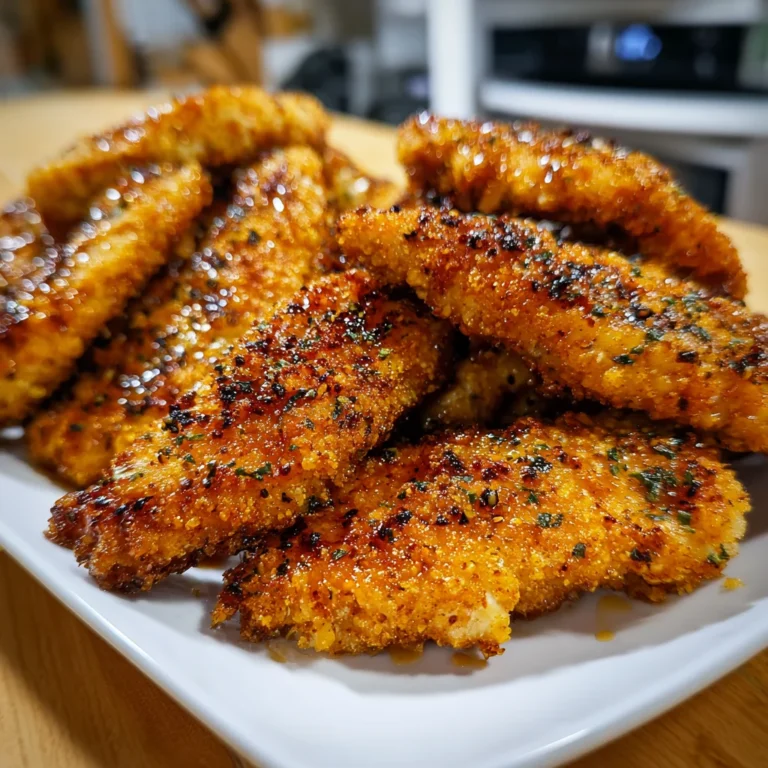 Air Fryer Honey Butter Garlic Chicken Tenders | Crispy, Sweet & Savory Perfection!