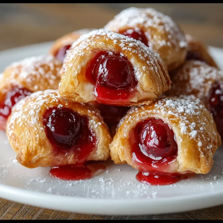 Cherry Pie Bites – A Sweet, Bite-Sized Treat!