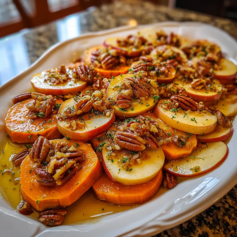 Honey Glazed Sweet Potato & Apple Casserole Recipe You'll Love