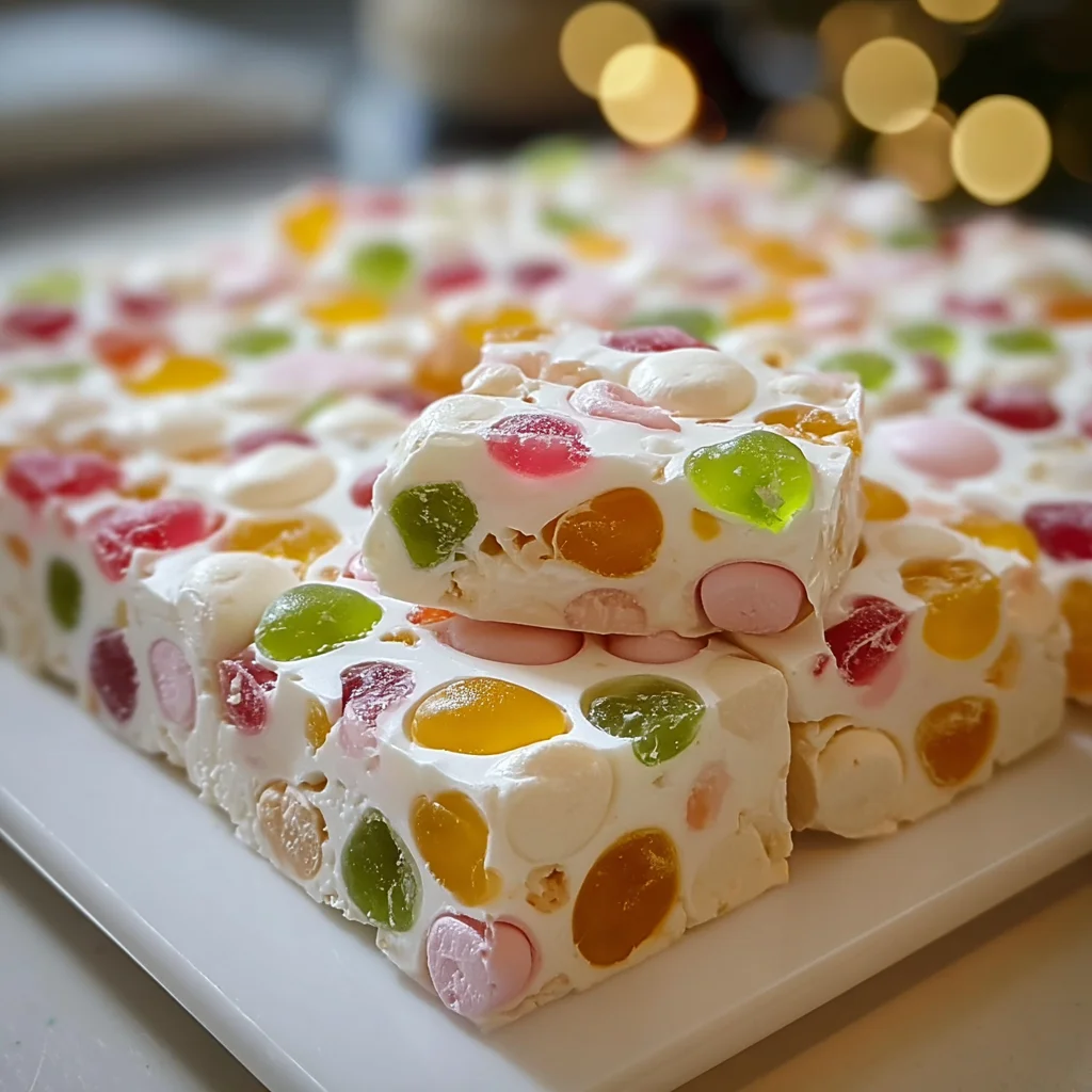Jelly Nougat Candy – A Sweet, Chewy Delight!
