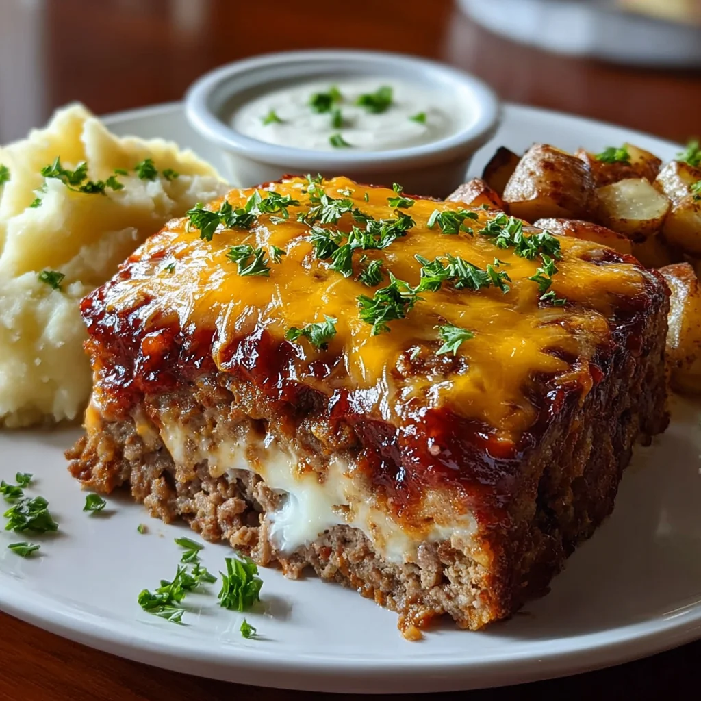 Loaded Potato Meatloaf | Hearty, Cheesy & Full of Comfort Food Flavor