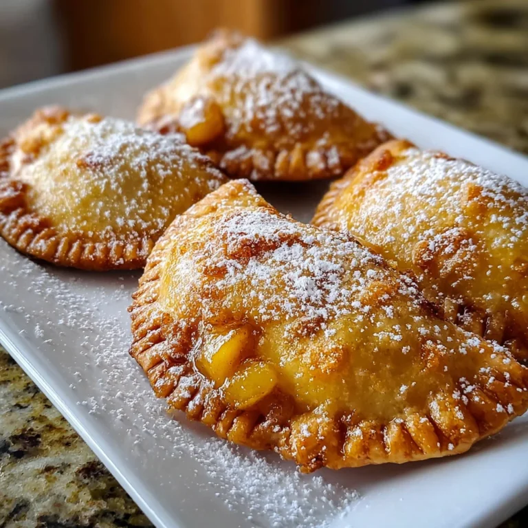 Fried Peach or Apple Pies – Crispy, Golden & Sweetly Irresistible!
