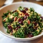 Kale & Quinoa Salad – Nutrient-Packed, Zesty & Meal-Prep Friendly!