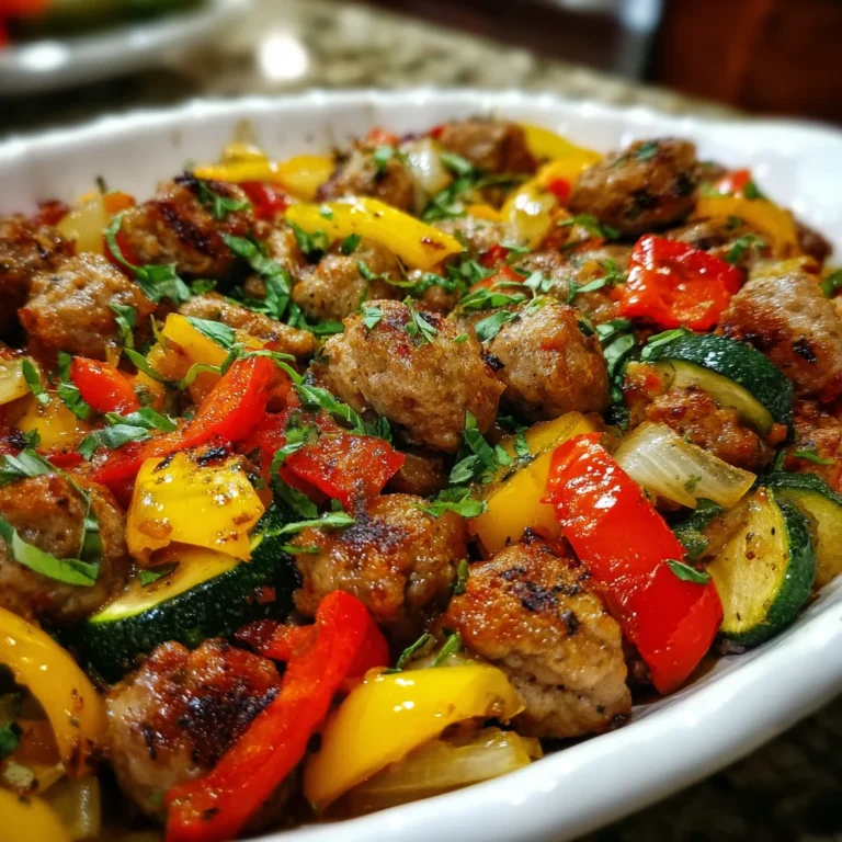 Italian Sausage Bake – Bold, Fuss-Free & Perfect for Weeknights!