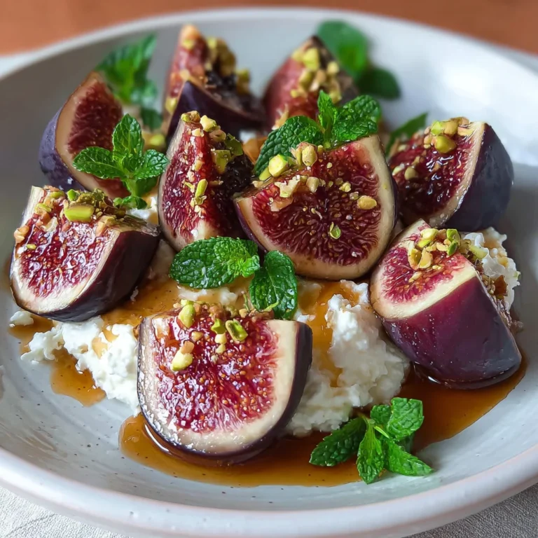 Figs with Ricotta and Honey | Fresh, Creamy & Naturally Sweet!