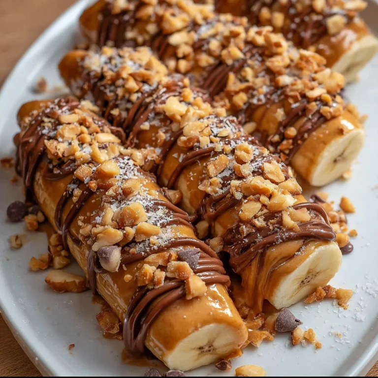 Frozen Banana Snickers | Healthy, Chocolatey & Crave-Worthy!