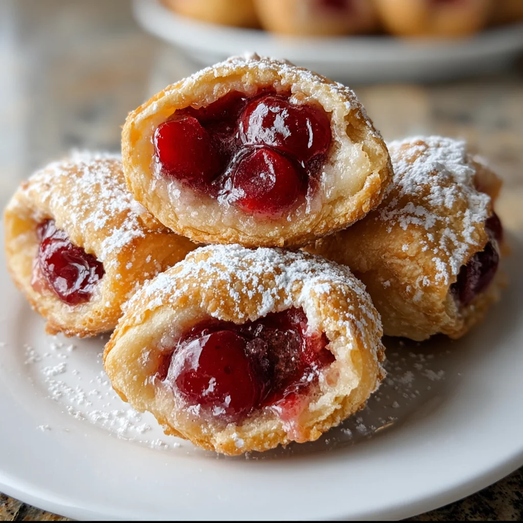 Cherry Pie Bites – A Sweet, Bite-Sized Treat!