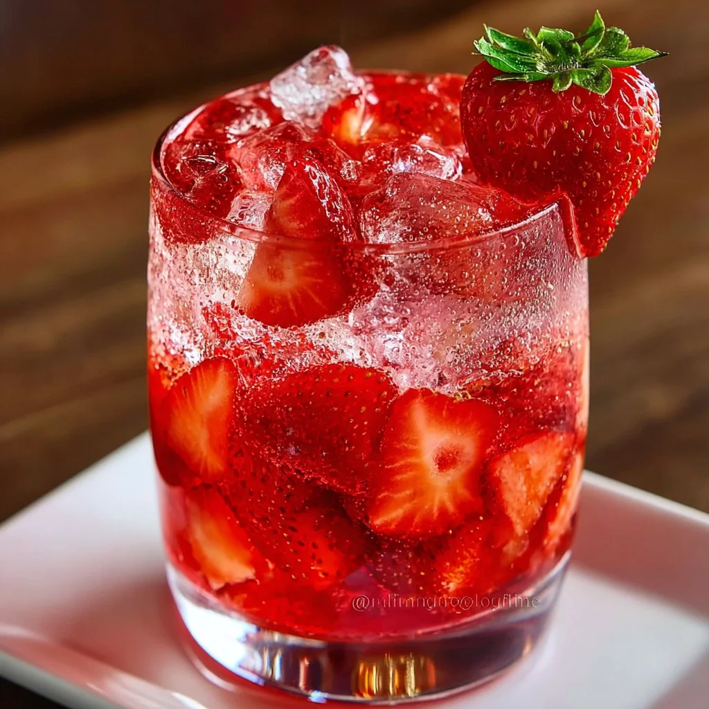 Strawberry Dirty Sprite – Fruity, Fizzy & Totally Refreshing!