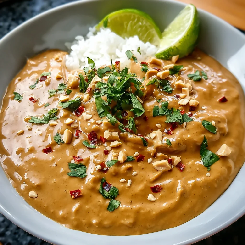 Ultimate Thai Peanut Sauce – Creamy, Spicy & Irresistible!