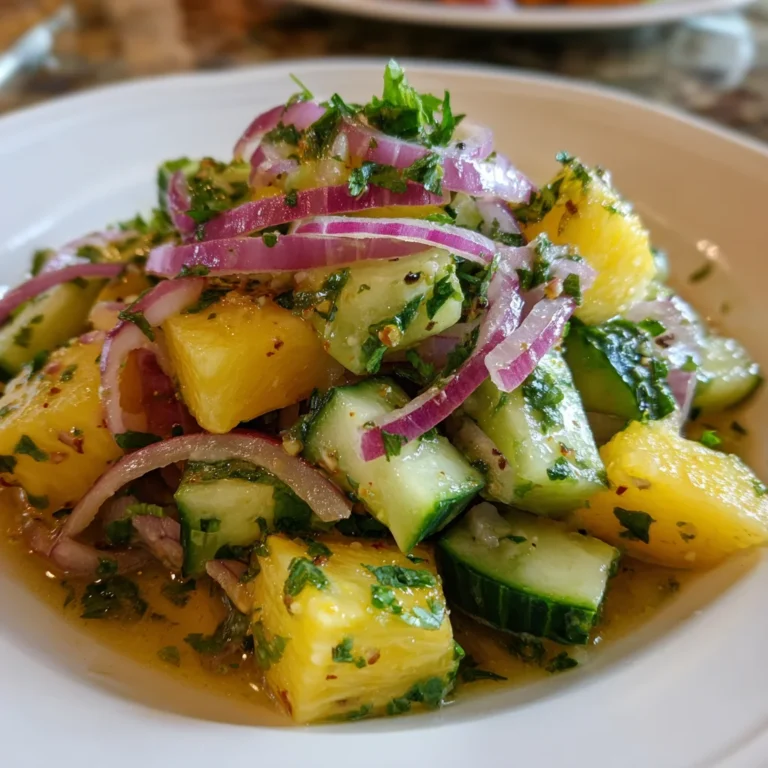 Tropical Crunch Salad – Sweet, Spicy & Refreshing!