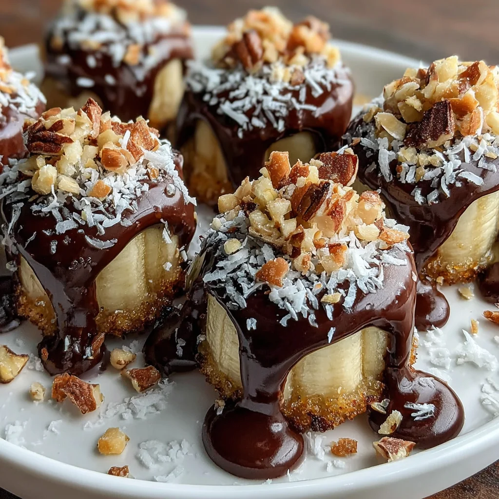 Choco-Nana Delight Bites | Chocolate-Dipped Banana Bliss in Every Bite