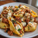 Spicy Unstuffed Shells with Whipped Ricotta – All the Flavor, Half the Work!
