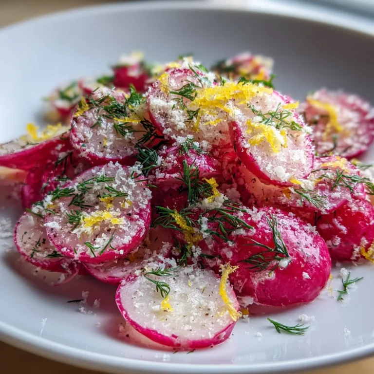 The Best Radish Salad – Crisp, Fresh & Bursting with Flavor!