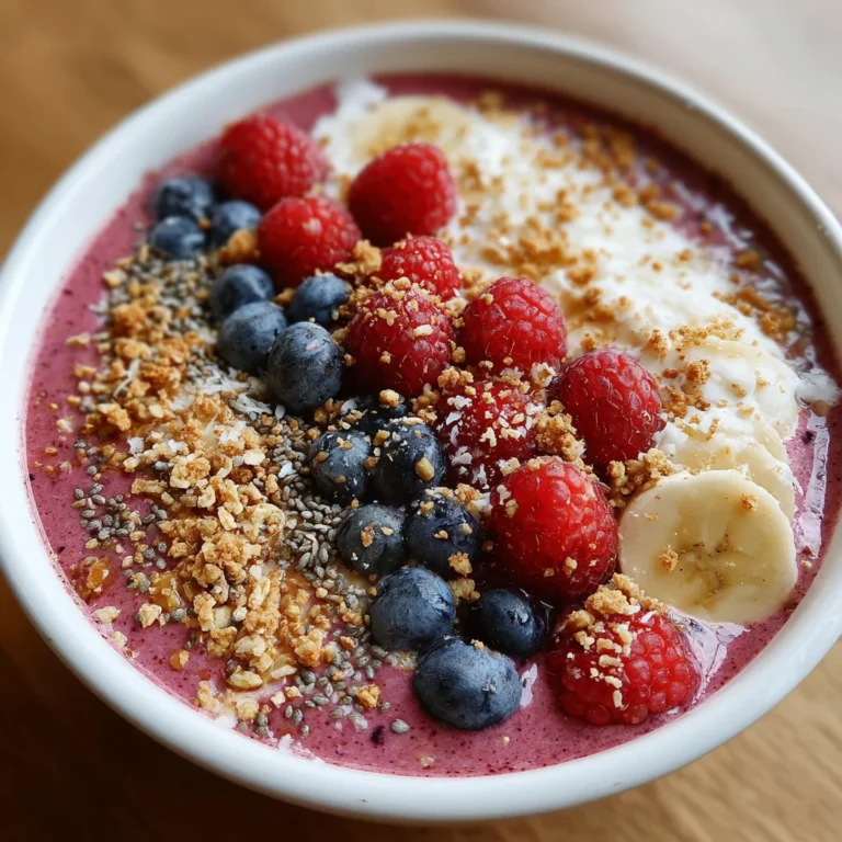 Frozen Fruit Smoothie Bowl | Refreshing, Colorful & Nutrient-Packed
