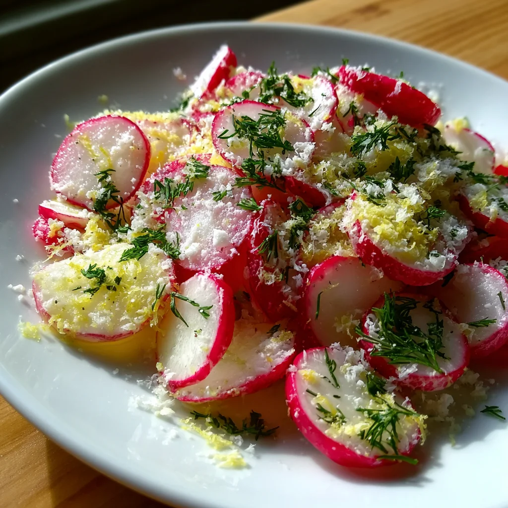 The Best Radish Salad – Crisp, Fresh & Bursting with Flavor!