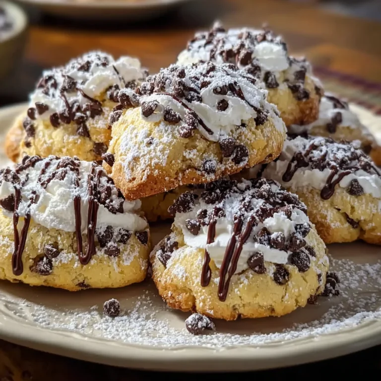 Cannoli Cookies – Crispy, Creamy & Irresistibly Sicilian!