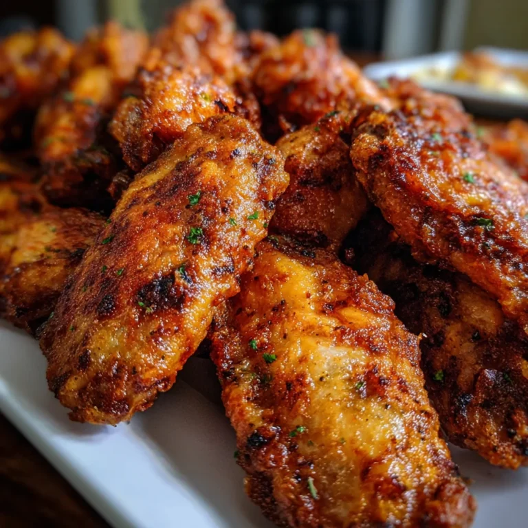 Crispy Baked Chicken Wings | Golden, Juicy & Flavor-Packed