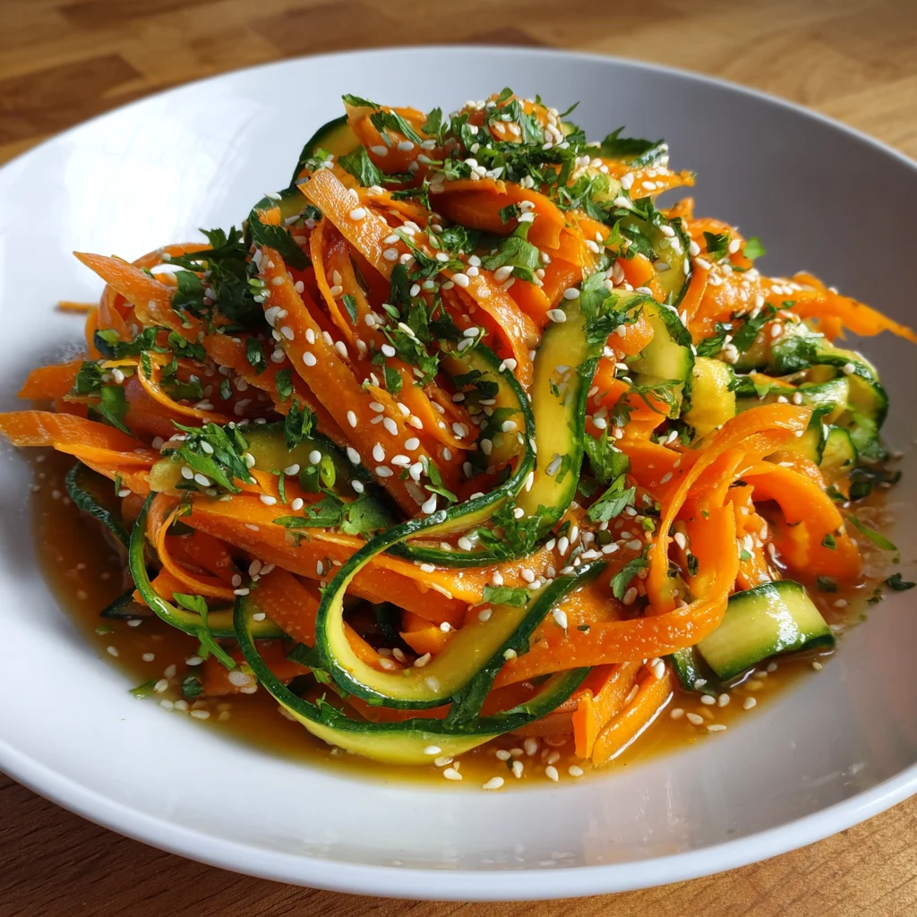 Cucumber Carrot Salad – Crisp, Refreshing & Bursting with Flavor!
