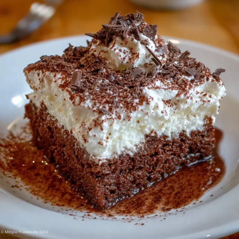 Triple Chocolate Tres Leches Cake – Decadent, Moist & Irresistible!