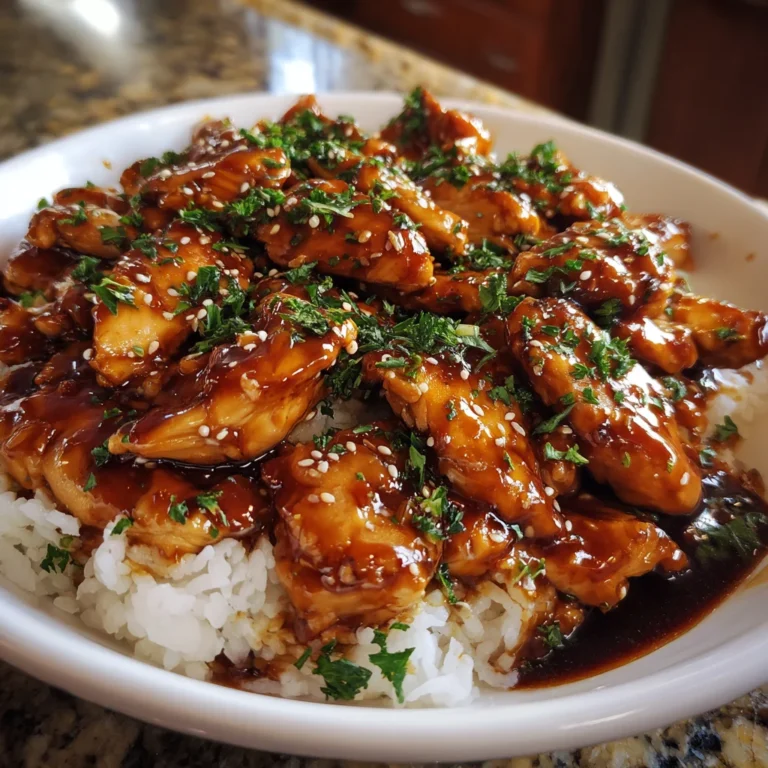 Easy Crockpot Teriyaki Chicken – Sweet, Savory & Hands-Off!