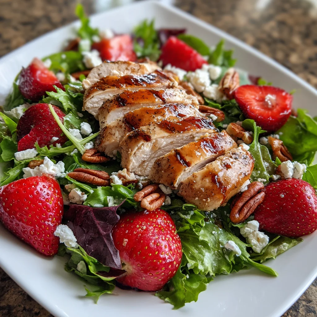 Strawberry Chicken Salad – Sweet, Savory & So Refreshing!
