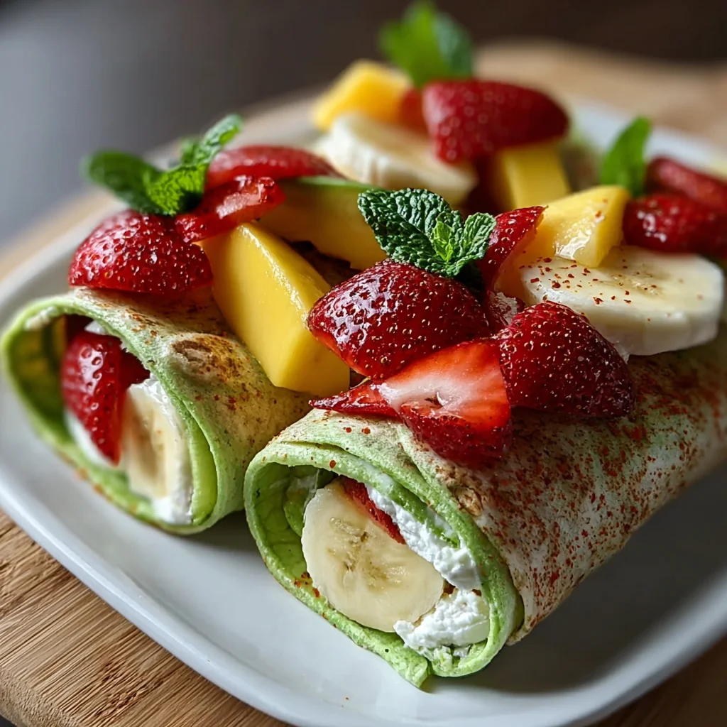 Sweet & Spicy Fruit Wraps – Your New Favorite Flavor Adventure!