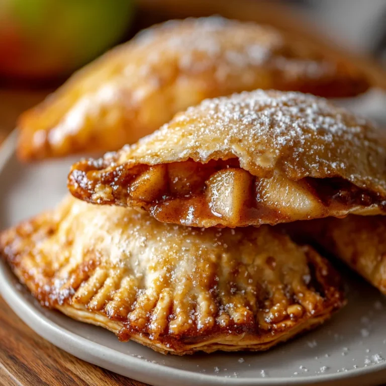 Air Fryer Apple Hand Pies – Warm, Flaky & Ready in Minutes!