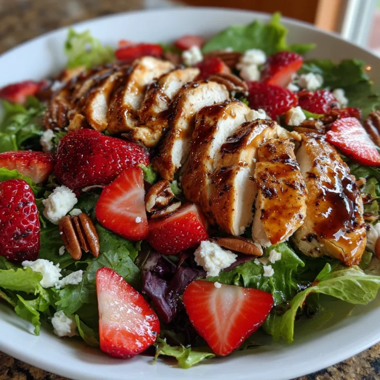Strawberry Chicken Salad – Sweet, Savory & So Refreshing!
