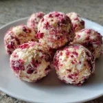 Strawberry Cheesecake Protein Balls – Healthy, No-Bake & Delicious!