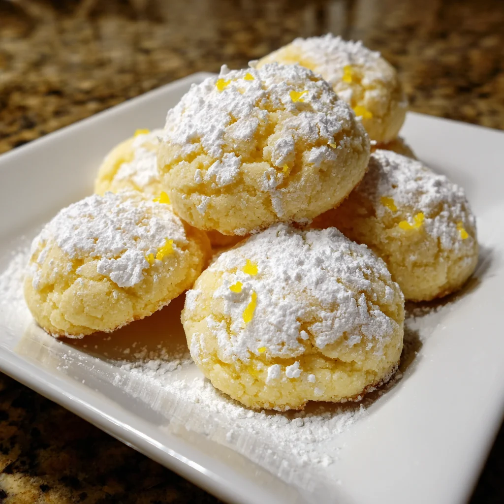 Lemon Cookies – Zesty, Soft & Irresistibly Bright!