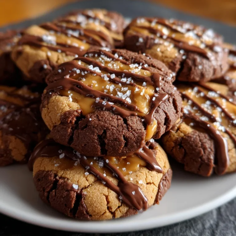 Chocolate Peanut Butter Cookies | Soft, Chewy & Packed with Flavor