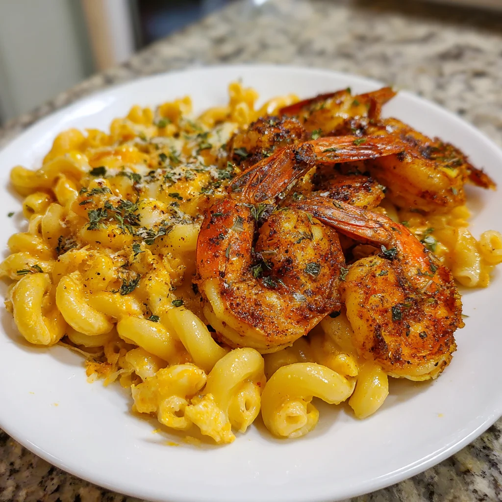 Cajun Shrimp & Crab Mac & Cheese – Spicy, Creamy & Decadent!