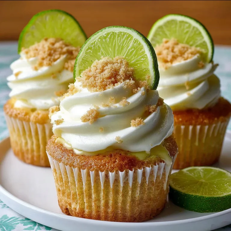 Key Lime Pie Cupcakes – Tangy, Sweet & Perfectly Portable!