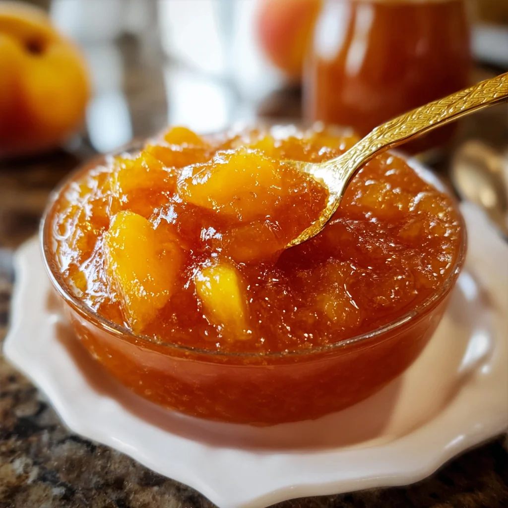 Homemade Peach Jam (No Pectin) | Sweet, Simple & Naturally Thickened